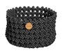 Cane-Line Soft Rope Korb Medium Dia 40 Cm - Dark Grey