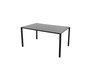 Cane-Line Pure Tisch 150X90 Cm-Aluminium / Lava grey-Ceramic-Basalt grey