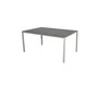 Cane-Line Pure Tisch 150X90 Cm-Aluminium / Sand-Ceramic-Nero