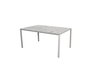 Cane-Line Pure Tisch 150X90 Cm-Aluminium / Sand-Fossil ceramic, Multi color