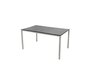 Cane-Line Pure Tisch 150X90 Cm-Aluminium / Taupe-Fossil Ceramic, black