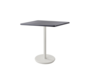 Cane-Line Go Café Gestell Bistrotisch M 75X75 Cm-Aluminium / White-Aluminium, Lava grey