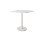 Cane-Line Go Café Gestell Bistrotisch M 75X75 Cm-Aluminium / White-Aluminium, White