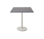 Cane-Line Go Café Gestell Bistrotisch M 75X75 Cm-Aluminium / White-HPL, Dark grey structure