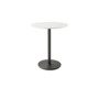 Cane-Line Go Café Gestell Bistrotisch M Dia 60 Cm-Aluminium / Lava grey-Aluminium, White