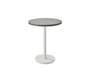 Cane-Line Go Café Gestell Bistrotisch M Dia 60 Cm-Aluminium / White-Aluminium Lava grey / Ceramic light grey