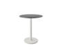Cane-Line Go Café Gestell Bistrotisch M Dia 60 Cm-Aluminium / White-Aluminium, Lava grey