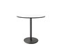 Cane-Line Go Café Gestell Bistrotisch M Dia 75 Cm -  Lava grey,White