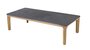 Cane-Line Aspect Coffee Table Base Rectangular (50808)-Fossil Ceramic, Black
