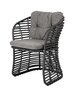 Cane-line Basket chair (54100)-Dark Grey Cane-Line Wove-Graphite