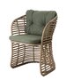 Cane-line Basket chair (54100)-Dark Green Cane-Line Wove-Natural 