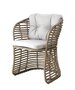 Cane-line Basket chair (54100)-Natural -Light Grey, Cane-line Natté