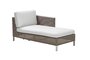 Cane-Line Connect Chaiselongue Modulsofa Links 5597-Cane-line Natté, White w/QuickDry and Airflow system