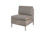 Cane-Line Connect Dining Lounge Einzelmodul 54198 - Cane-line Natté, Taupe w/QuickDry and Airflow system
