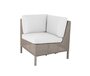 Cane-Line Connect Dining Lounge Sofa Eckmodul 55195 - Cane-line Natté, White w/QuickDry and Airflow system