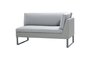 Cane-Line Flex 2 Sitzer Sofamodul Links 8563 - Cane-line Natté, Light grey