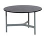 Cane-Line Twist Couchtisch, medium, Aluminium Rahmen (5011) - Light grey, aluminium - HPL, Dark grey structure