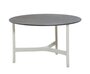 Cane-Line Twist Couchtisch, medium, Aluminium Rahmen (5011) - White, aluminium - HPL, Dark grey structure