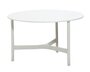 Cane-Line Twist Couchtisch, medium, Aluminium Rahmen (5011) - White, aluminium - White, Cane-line HI-Core