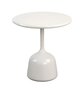 Cane-Line Glaze Couchtisch klein - Gestell mit Tischplatte ø45-Sand-Sand Glazed Lava Stone