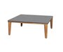 Cane-Line Capture-Couchtisch hoch 85x85 cm: Fossil Black