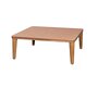 Cane-Line Capture-Couchtisch hoch 85x85 cm:Terracotta