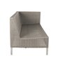 Cane-Line Connect Dining Lounge 2-Seater Sofa (55193)-Cane-line Weave, Taupe-Ohne-Links