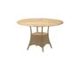 Cane-Line Lansing Esstischgestell Klein 5098-Natural, Cane-line Weave-Teak, Geometrisch