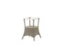 Cane-Line Lansing Esstischgestell Klein 5098-Taupe, Cane-line Weave-Ohne