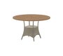 Cane-Line Lansing Esstischgestell Klein 5098-Taupe, Cane-line Weave-Teak