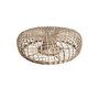 Cane-Line Nest Hocker Gross-Aluminium w/Cane-line Weave, Natural-Ohne