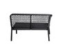 Cane-Line Ocean 2-Sitzer Sofa-Modul rechts Soft Rope (5527)-Cane-line Soft Rope, Dark Grey-None