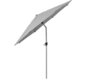 Cane-Line Sunshade Sonnenschirm Mit Tilt Funktion-Silver, mat anodized/Light grey