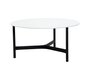 Cane-Line Twist Couchtisch, large (5012)-Lava grey, aluminium-White, Cane-line HI-Core