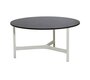 Cane-Line Twist Couchtisch, large (5012)-White, aluminium-HPL, Dark grey structure