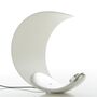 Luceplan Curl LED-Tischleuchte - weiss/mirror