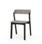Ton Stuhl Merano mit Polsterung-B123 black grain-Lerma 801