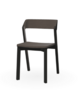 Ton Stuhl Merano mit Polsterung-B123 black grain-Lerma 847