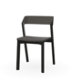Ton Stuhl Merano mit Polsterung-B123 black grain-Lerma 882