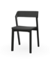Ton Stuhl Merano mit Polsterung-Black Grain (B123)-Luciana 801