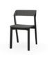 Ton Stuhl Merano mit Polsterung-Black Grain (B123)-Luciana 838