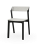 Ton Stuhl Merano mit Polsterung-Black Grain (B123)-Luciana 881