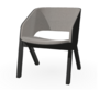 Ton Lounge-Sessel Merano-B123 black grain-Lerma 801