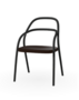 Ton Stuhl 002-B123 black grain-B4 Coffee