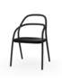 Ton Stuhl 002-B123 black grain-B105 Dark Wenge