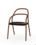 Ton Stuhl 002-B114 nougat-B105 Dark Wenge