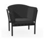 Ton Lounge Sessel Dowel - Black Grain (B123) - Fargo 990 - Grain Gris 01 - Black