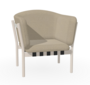 Ton Lounge Sessel Dowel - B276 White Powder - Fargo 927 - Grain Gris 01 - Black