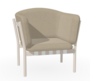 Ton Lounge Sessel Dowel - B276 White Powder - Fargo 927 - Grain Gris 01 - Grey