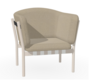 Ton Lounge Sessel Dowel - B276 White Powder - Fargo 927 - Grain Negro 90 - Grey